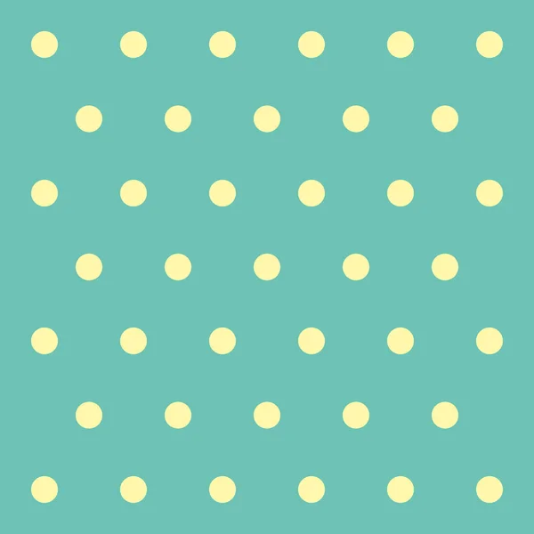 Пасхальный Узор Горошек Шаблонный Фон Зеленых Желтых Точках Польки Бесшовная — стоковый вектор
