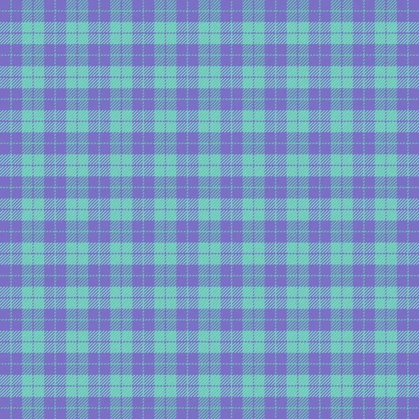 Easter Tartan Plaid Scottish Pattern Green Violet Cage Scottish Cage — Stock Vector