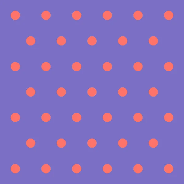 Pois Motif Pâques Modèle Fond Pois Violets Rouges Texture Tissu — Image vectorielle