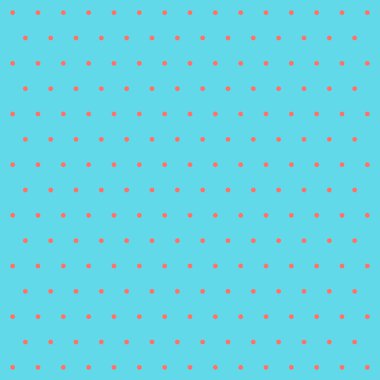 Paskalya desenli benekler. Şablon arka planı mavi ve kırmızı benekli. Kusursuz kumaş dokusu. Vektör illüstrasyonu