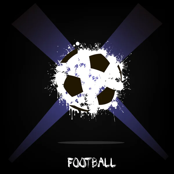 Abstrakter Fußball — Stockvektor