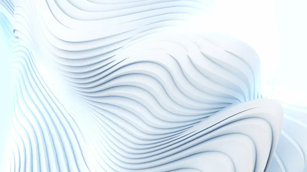 Soyut 3d dalgalı band arka plan yüzeyi
