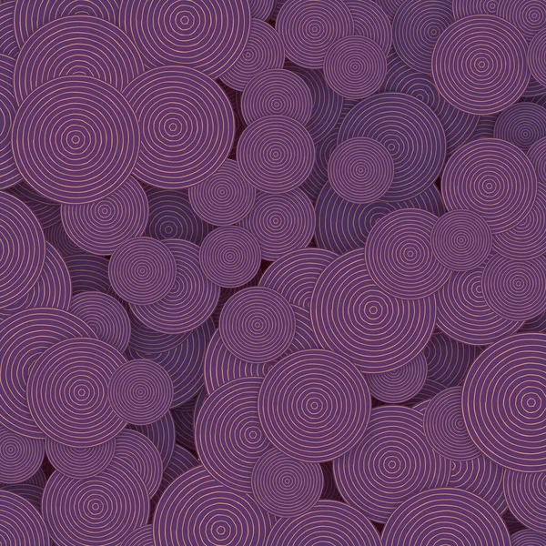 Stromende Hypnotiserende Weergave Van Retro Cirkels Lijnkunst Gekleurd Geometrisch Patroon — Stockfoto