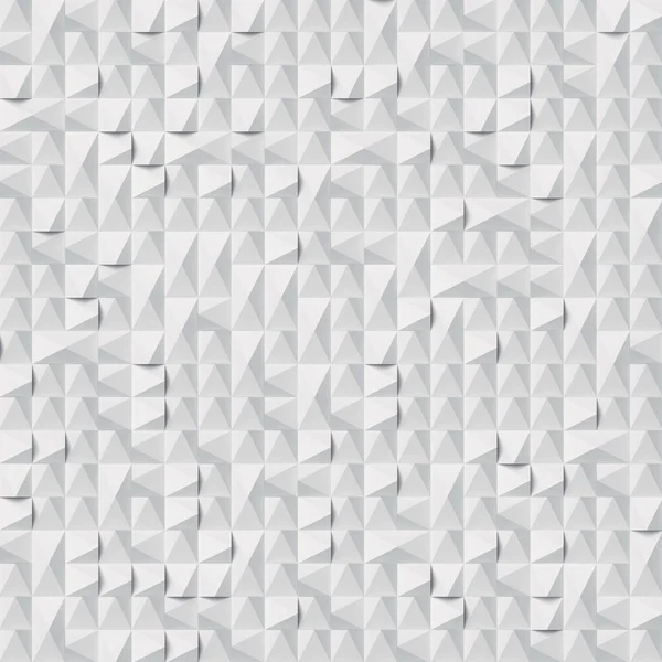 Модний Абстрактний Білий Шаблон Візерунком Випадково Розташованих Геометричних Фігур Візуалізація — стокове фото