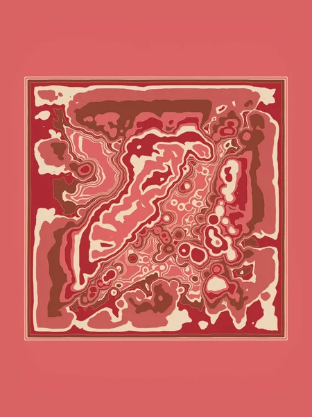 Abstrakti Värillinen Fraktaalikuvio Koristeellinen Digitaalinen Taide Graafinen Suunnittelu Taiteellinen Tausta — kuvapankkivalokuva