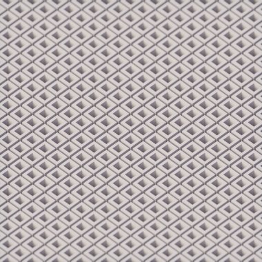 Beyaz kutuların soyut geometrik deseni. Isome Manzarası. Alanın derinliği. 3D canlandırma dijital resim arka planı. Moda tasarım elemanı. Modern minimal kompozisyon