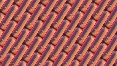 Sonsuz hareketli geometrik arkaplan ve son moda animasyon gradyanı. 3d oluşturma