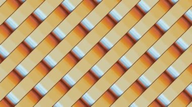 Moda eğilimli geometrik arkaplan. 3d canlandırma döngüsü canlandırması