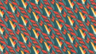 EVET Motion grafik tasarım döngüsü animasyonu kelimeleriyle dokuyu hareket ettiriyor. 3d oluşturma