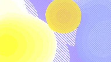 Pürüzsüz sıvı şekilli 3D döngü animasyonu. Moda biçimi arka planı HD