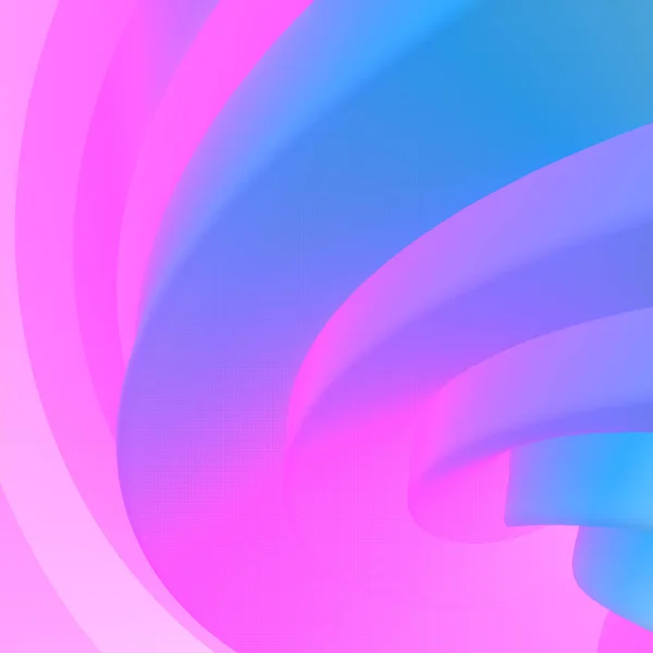 Wavy Curved Fluid Shapes Trendy Holographic Gradient Colorful Geometric Background — kuvapankkivalokuva