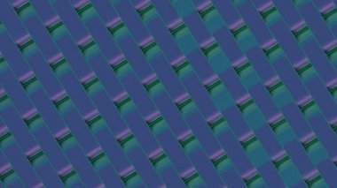 Hareketli dikdörtgen şekillerin sonsuz animasyonları, pürüzsüz bir dokusu var. 3d hazırlayıcı