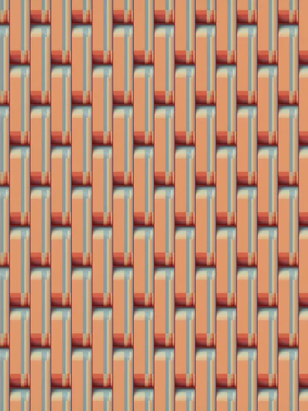 Цветной Геометрический Фон Округлых Прямоугольников Модным Градиентным Рисунком Современный Шаблон — стоковое фото