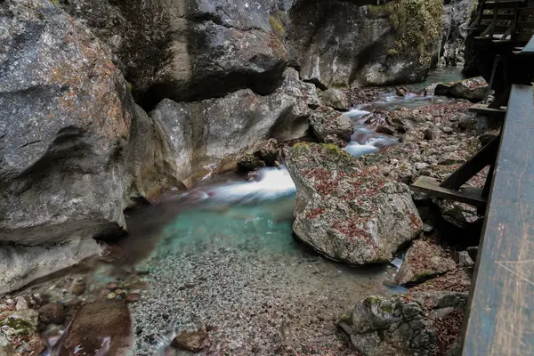 Creek na Áustria - Seisenbergklamm — Fotografia de Stock