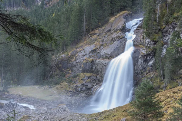 Cachoeira Krimmler na Áustria — Fotografia de Stock