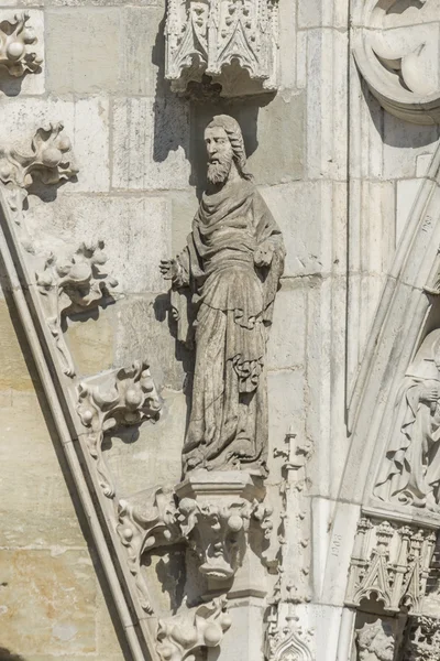 Figura a Dom San Pietro a Ratisbona — Foto Stock