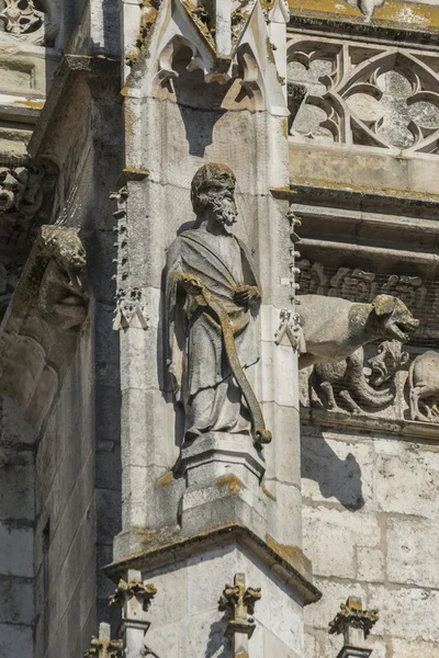 Figura a Dom San Pietro a Ratisbona — Foto Stock