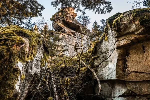 Rattenberg Bayern Germany November 2020 Містична Рок Група Кам Яна — стокове фото