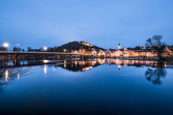 Bridge City View Castle City Burglengenfeld River Naab Upper Palatinate — Stock Fotó