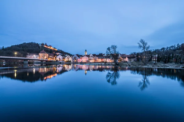Bridge City View Castle City Burglengenfeld River Naab Upper Palatinate — Stockfoto