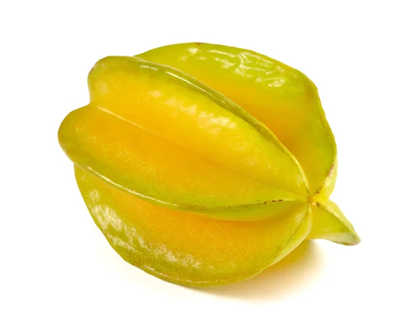 Beyaz arka plan üzerinde yıldız meyve