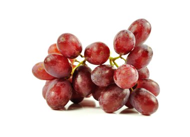 Üzüm Beyaz Arkaplanda İzole Edildi