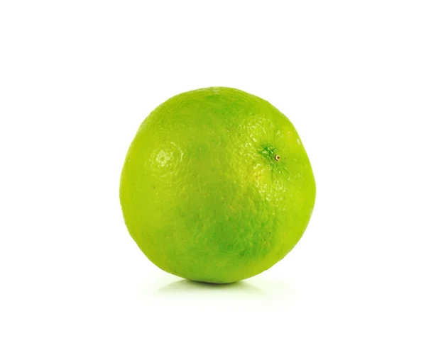 Lime close up isolated on white background — Stock Photo, Image
