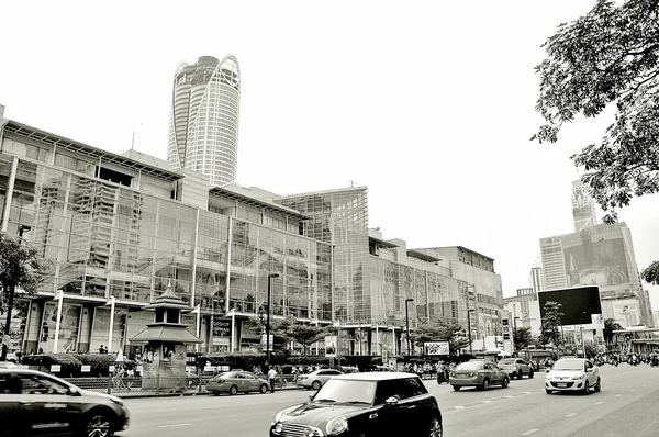 Stadt Straße Stadt für Hintergrund — Stockfoto