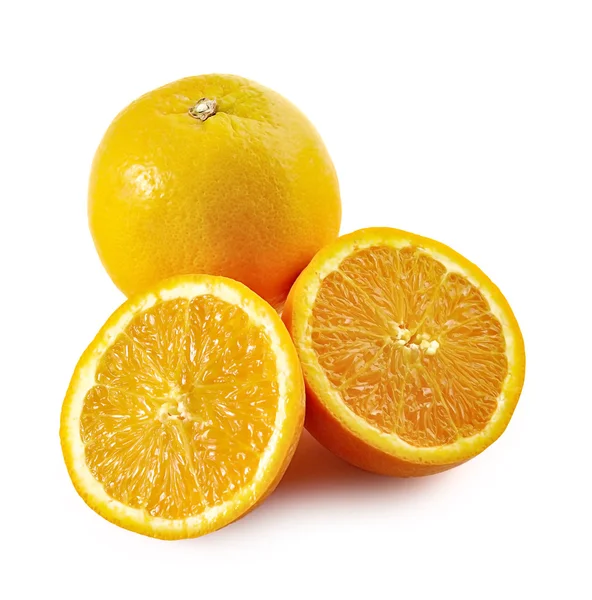 橙色水果紧靠背景 — 图库照片