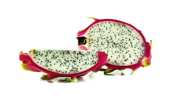 Dragon Fruit απομονώνονται σε λευκό φόντο. — Φωτογραφία Αρχείου