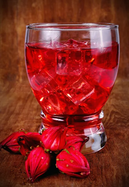 arka plan Roselle çayı