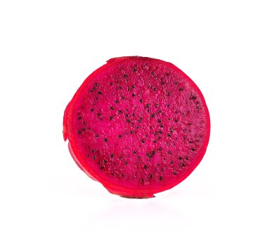 Beyaz arka planda ejderha meyveleri izole