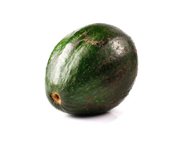 Авокадо ізольовано на білому тлі — стокове фото