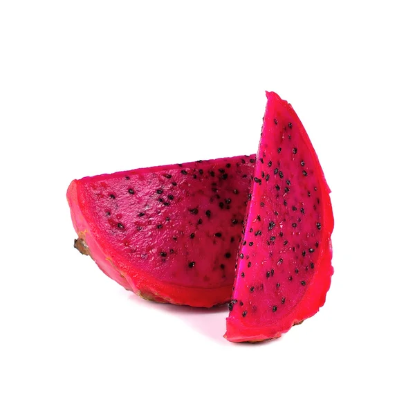 Beyaz arka planda ejderha meyveleri izole