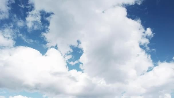 Облака Sky Time Lapse — стоковое видео