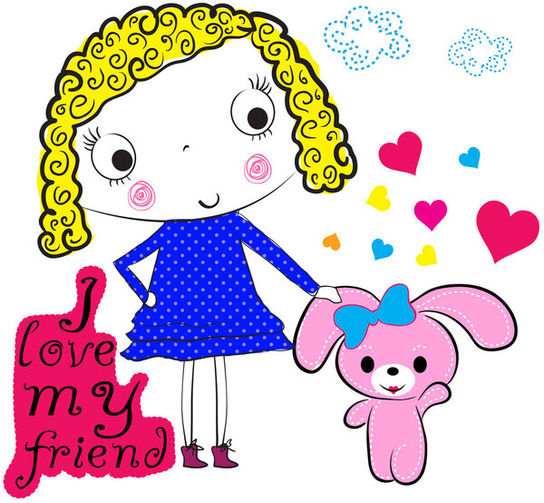 Девушка из модного скетча
