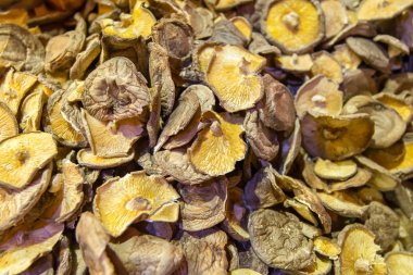 Hong Kong 'daki Asya pazarında taze sebze ve meyve ürünleri.