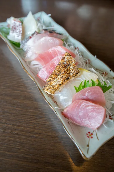 Вибір сиру рибу японському стилі — стокове фото