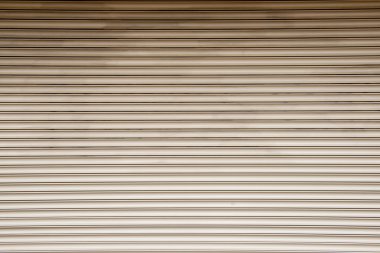 Bir Dükkanı açık perde üzerinde düz çizgiler