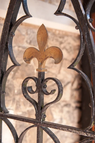 Metal gate detail — Stock Photo, Image