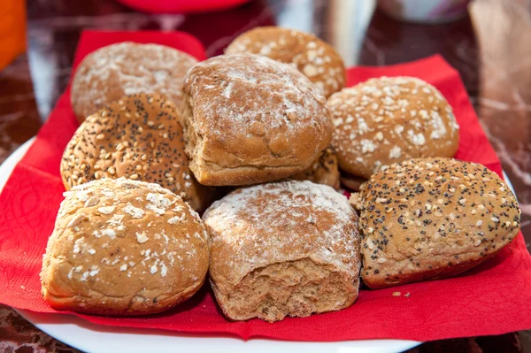 Different bread rolls — Stock Photo, Image