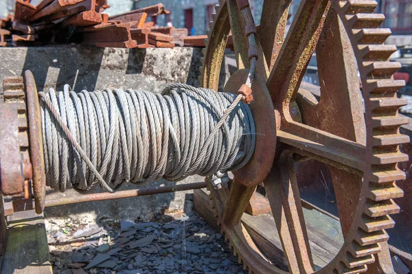 Przemysł ciężki kabel — Zdjęcie stockowe