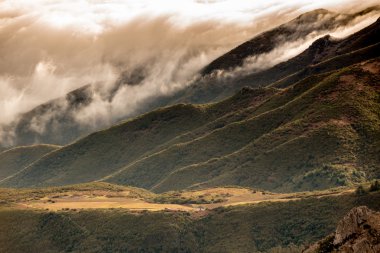 Dağın tepesinde Madeira