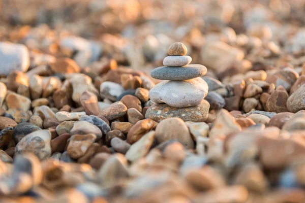 Arte de piedra en la playa —  Fotos de Stock