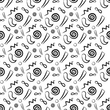 Beyaz renk seamless modeli 