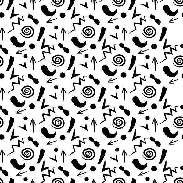 Beyaz arka plan swirls, kırık çizgiler, sonsuzluk, iz ile virgül