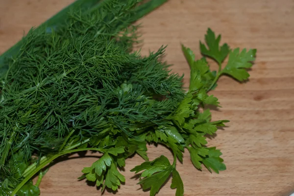 Parsley and dill — Stock Photo, Image