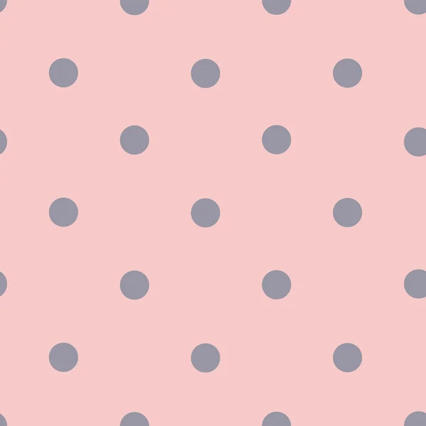 Roze pastel achtergrond in grijze erwten. — Stockvector
