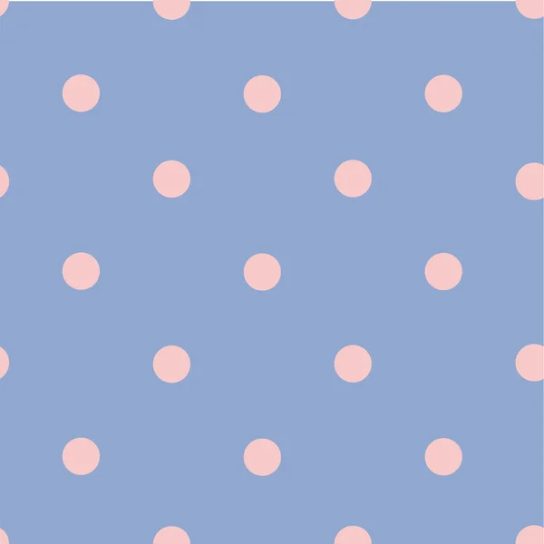 Paarse pastel roze polka dot achtergrond. — Stockvector