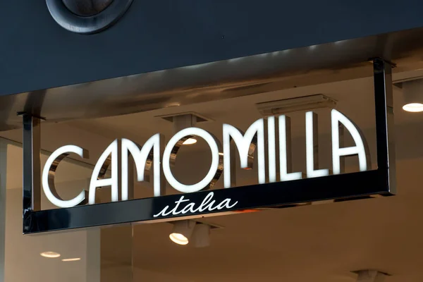 Catania Italia Mayo 2019 Camomilla Store Signage Camomilla Italia Una — Foto de Stock